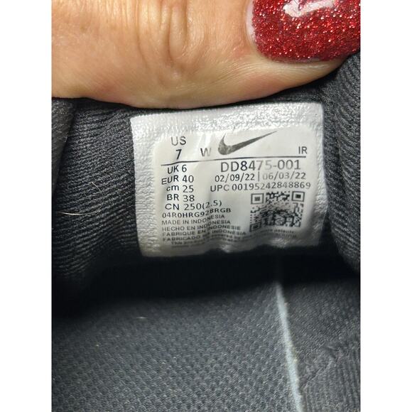 Nike Revolution 6 Men’s Size 7 Running Shoe Sneaker Black/Smoke Grey DD8475-001 - Picture 7 of 7